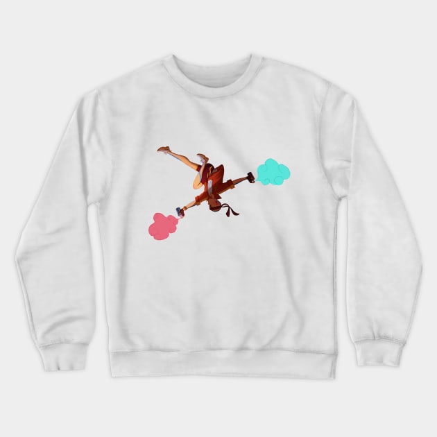 Graffiti Aang Crewneck Sweatshirt by ColonelBaconBits